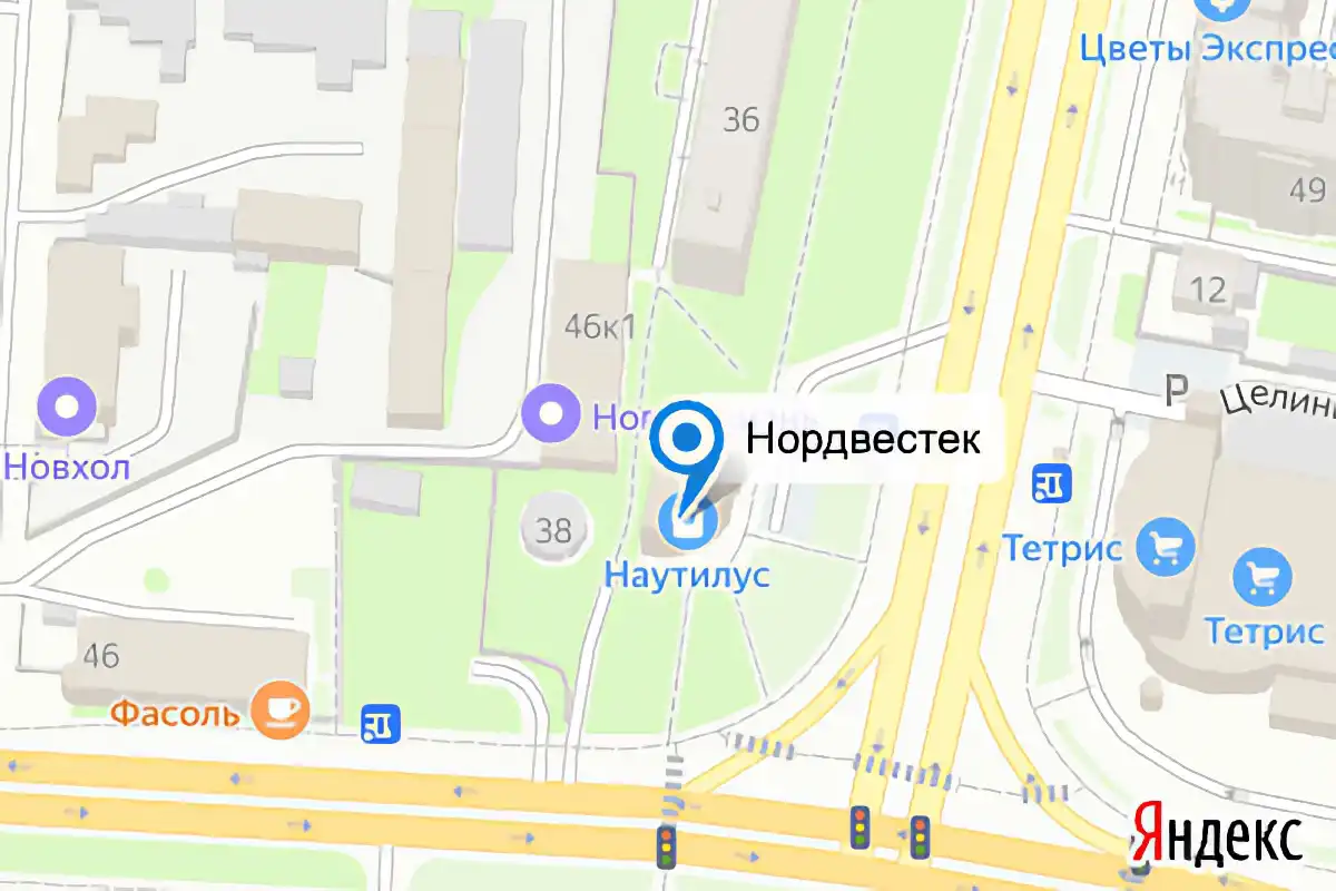 Офис компании на карте