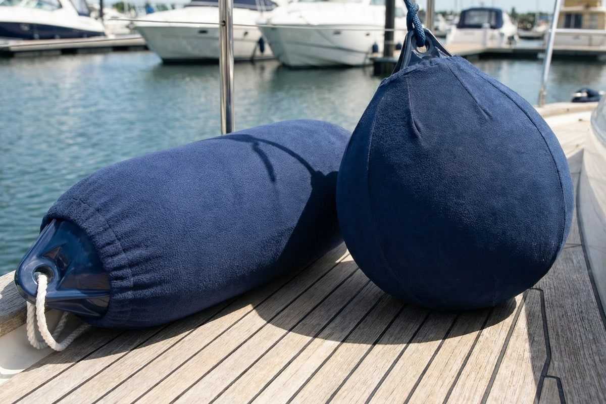 Чехлы на кранцах продолговатой и круглой формы